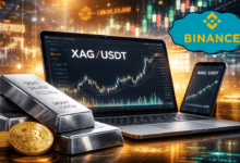 تداول الفضة على منصة باينانس